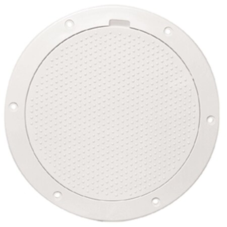 Superjock Non - Skid Pry - Out Deck Plate, White SU2560592